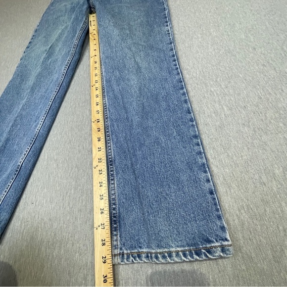 Levi’s 516 Men’s Jeans Size 33 x 30 Vintage Tag Slim Fit Straight Leg Light Wash - Picture 11 of 11